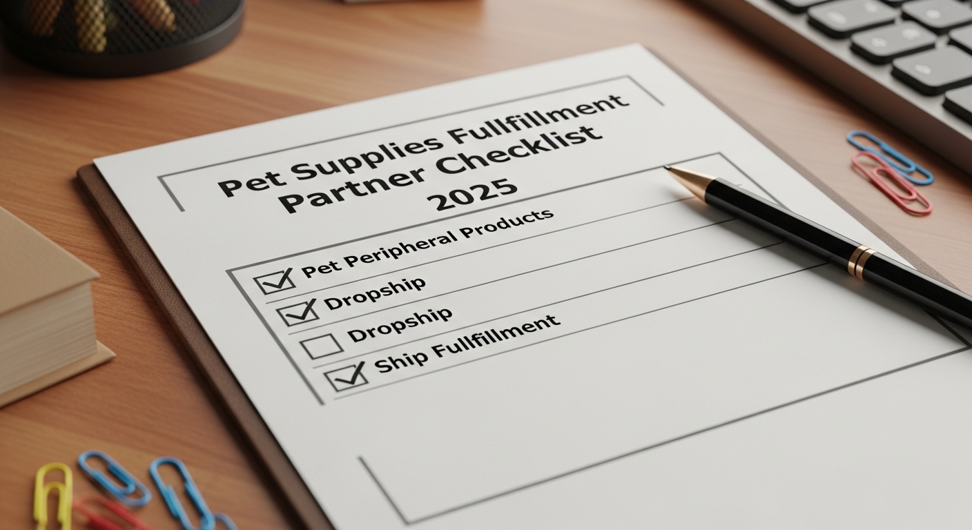 Pet Fulfillment Partner Checklist