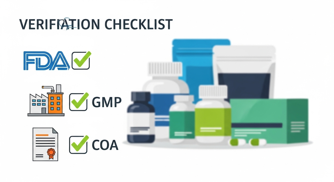 reliable supplement suppliers verification process