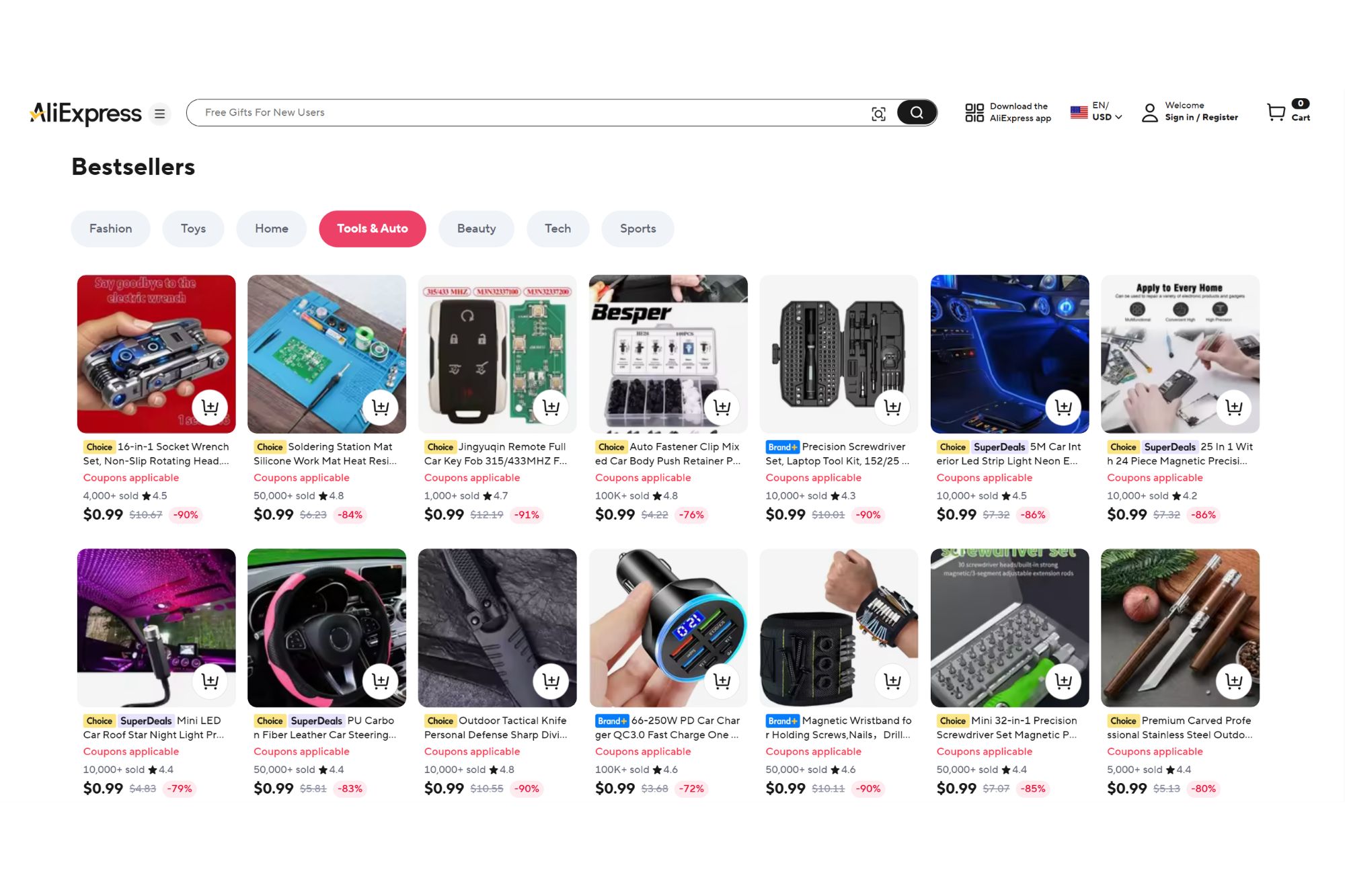Best selling tool products trending for dropshipping in 2026
