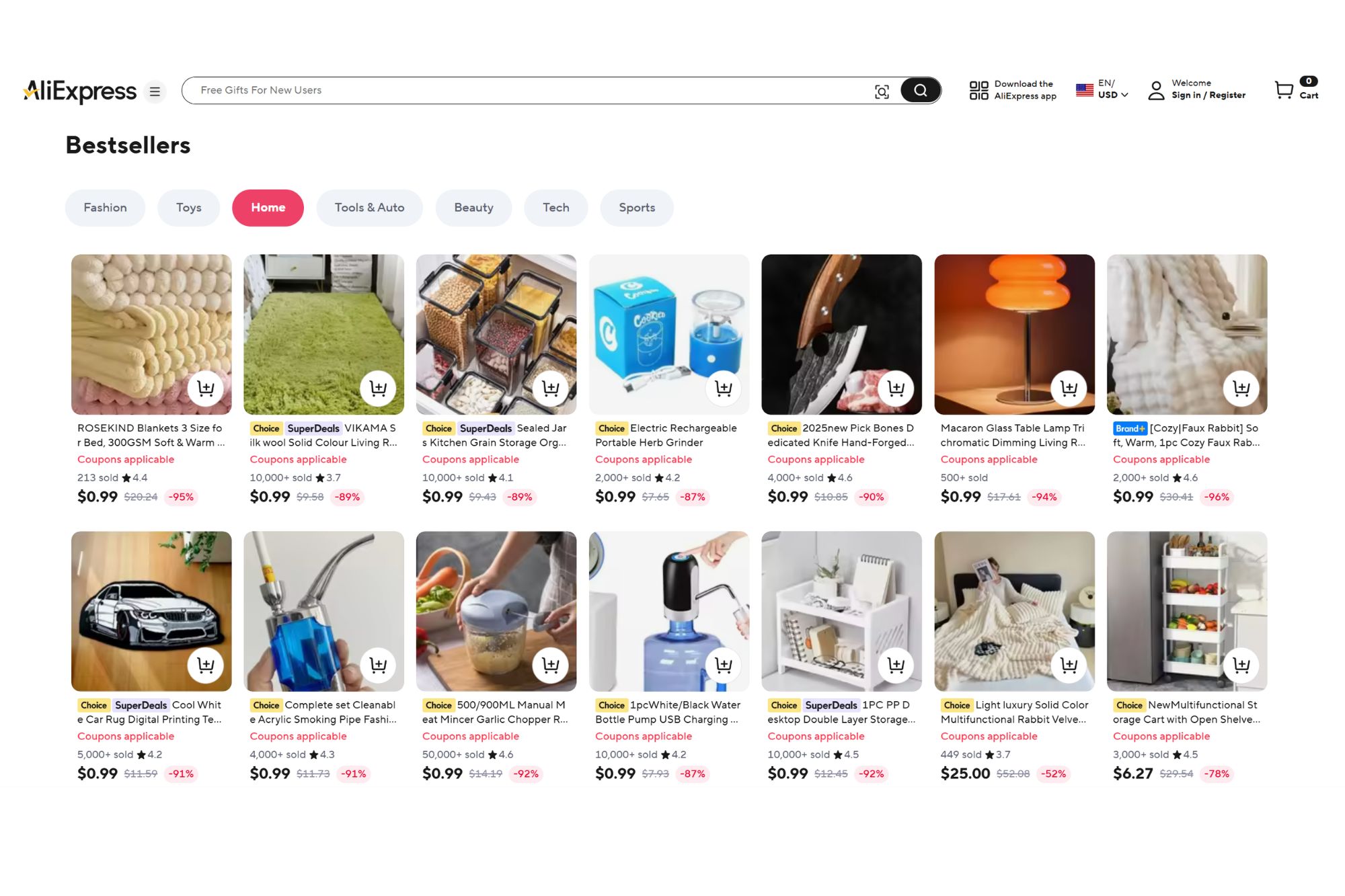 Best selling home products trending for dropshipping in 2026