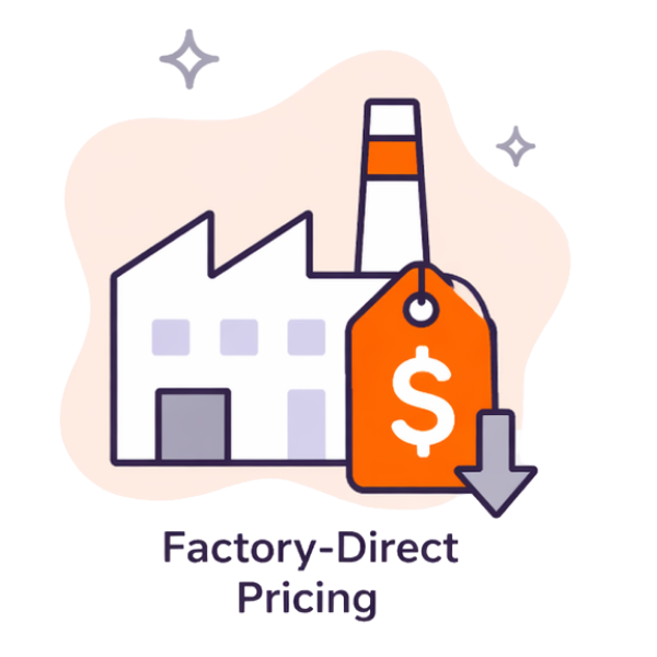 Werksdirekte Preisgestaltung