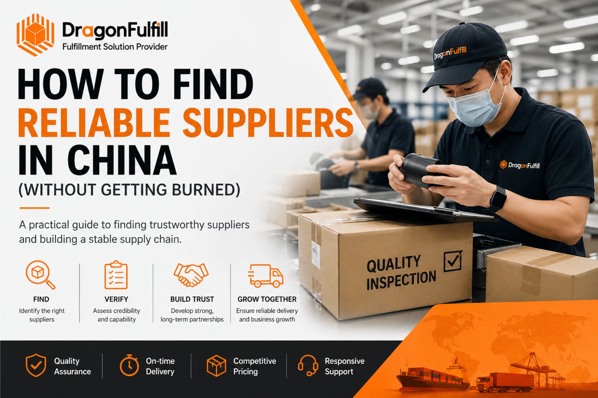 How to find reliable suppliers in China for e-commerce sourcing and supply chain management