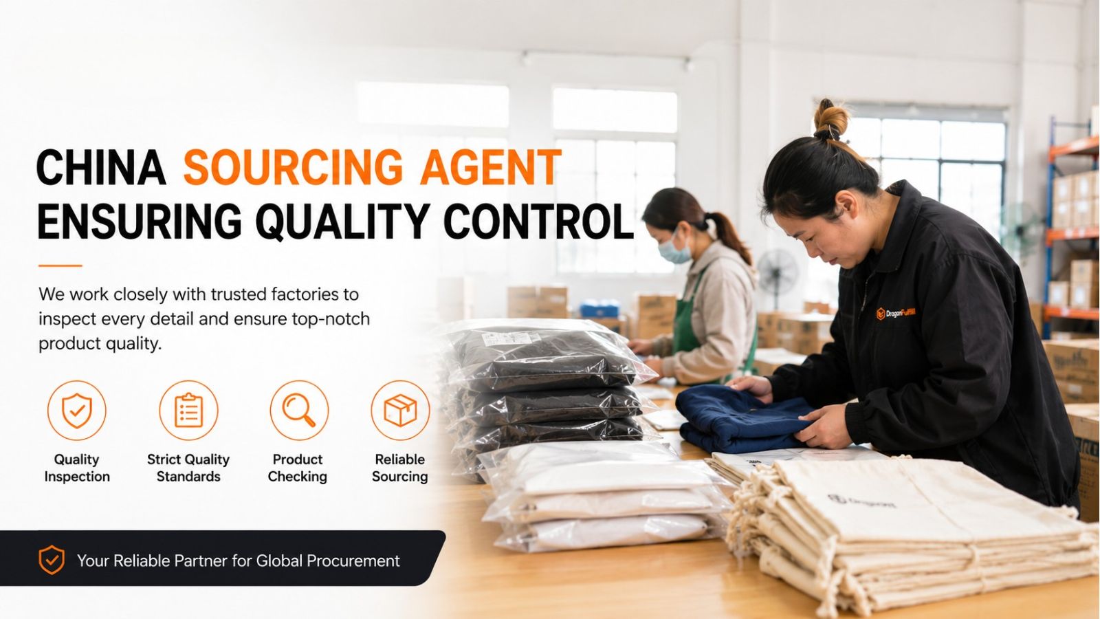 Successful order fulfillment process with sourcing agent